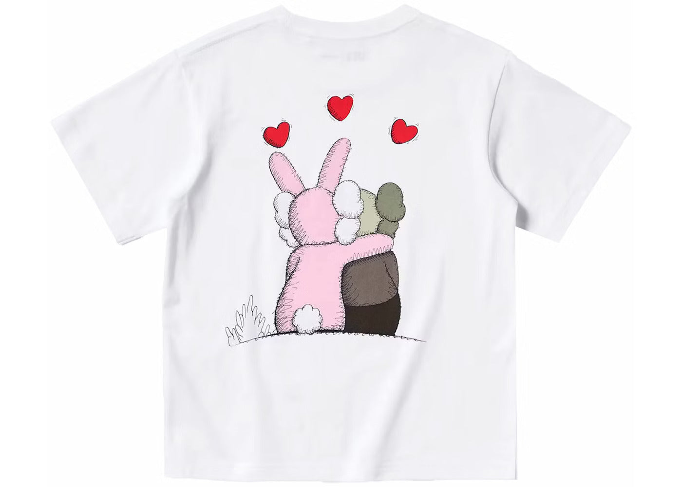 Kaws X Uniqlo X Andy Warhol UT Kids T-shirt White