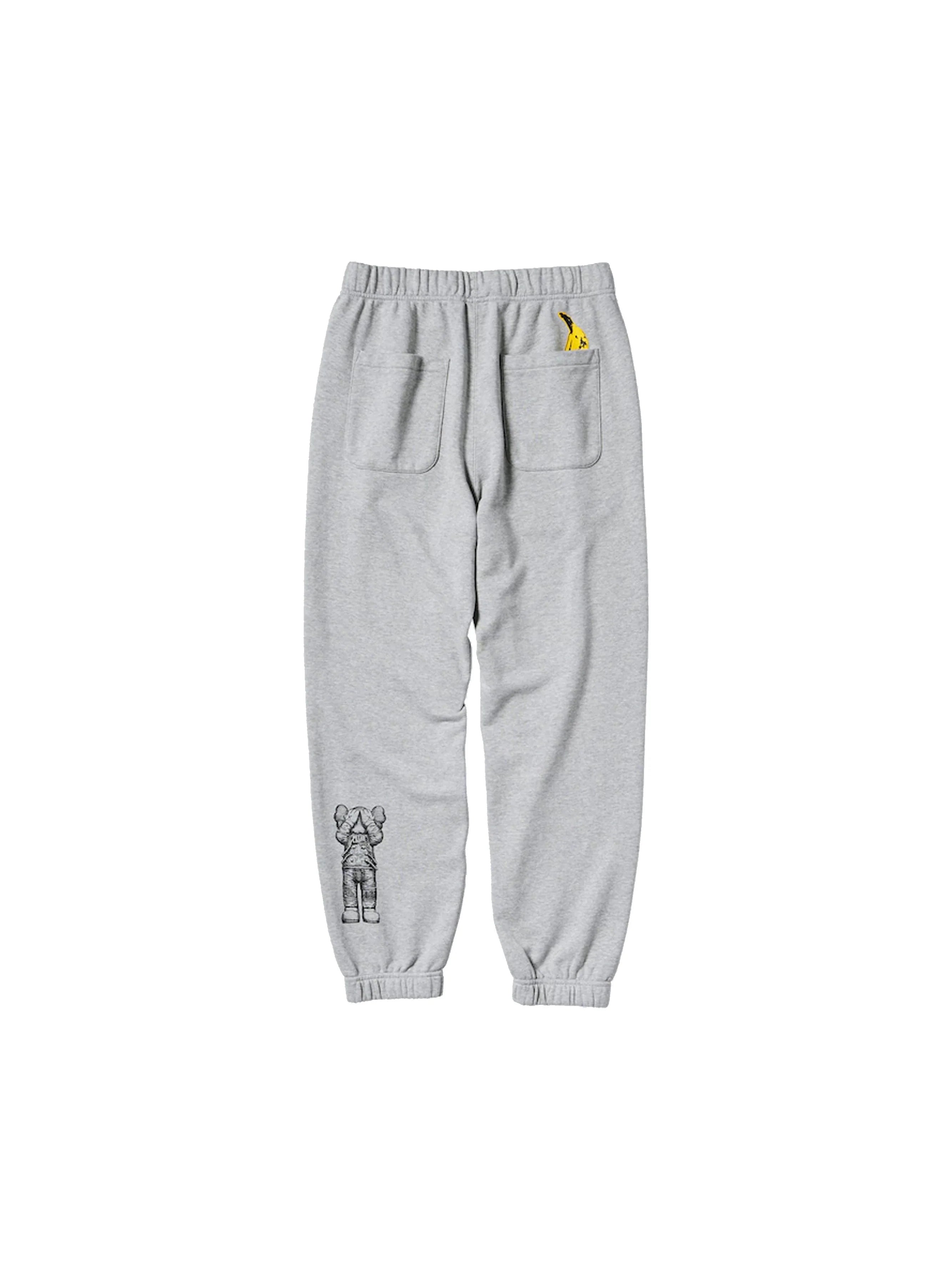 Kaws X Uniqlo X Andy Warhol Sweatpants Gray