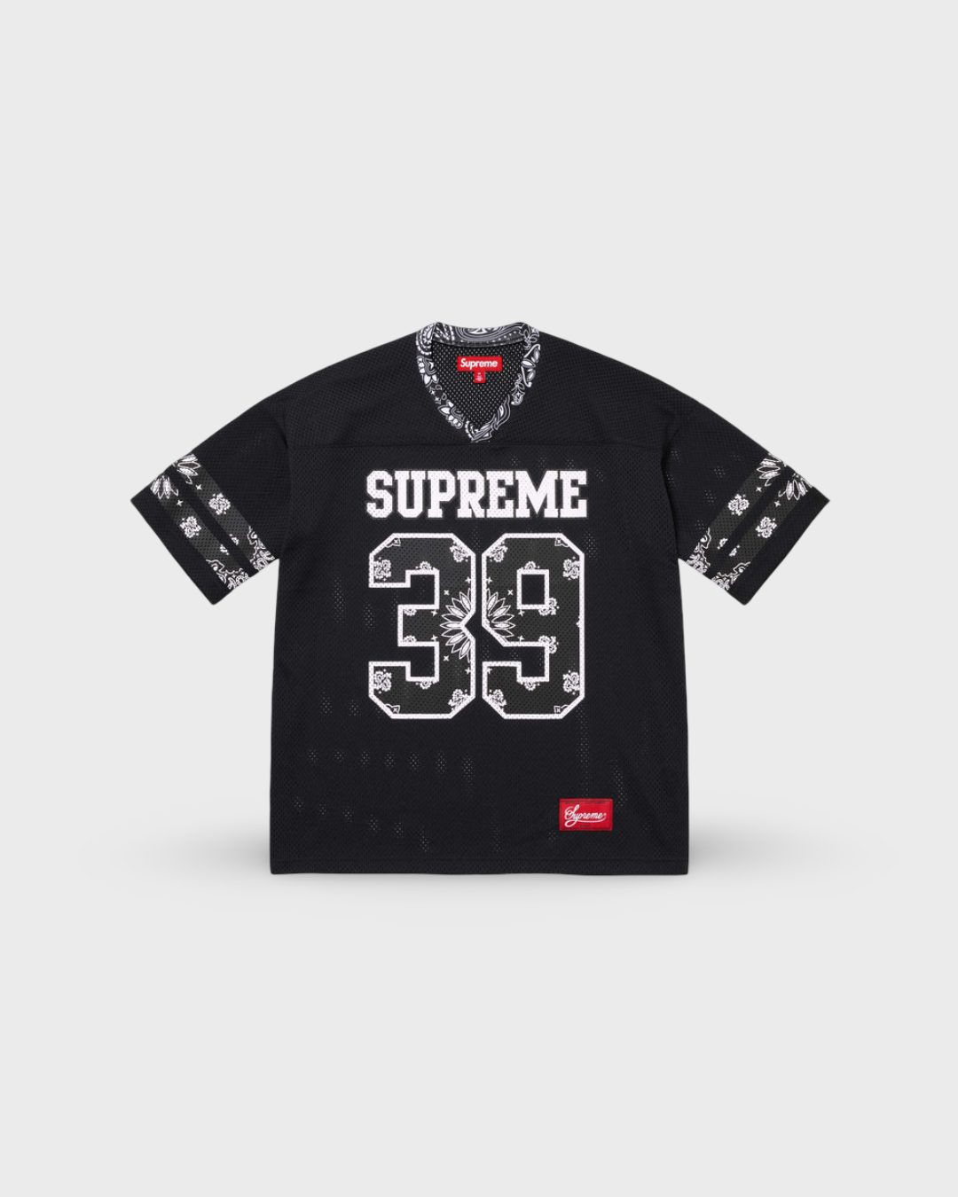 トップス Supreme Bandana Football Jersey Black Supreme Bandana Football Jersey Black Medium | eBay