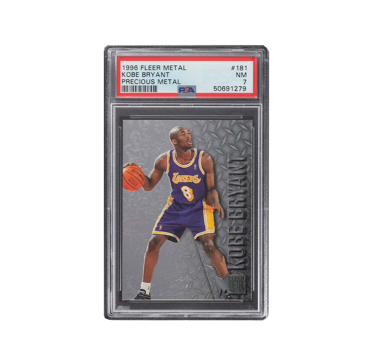Kobe Bryant 1996 Fleer Metal #181