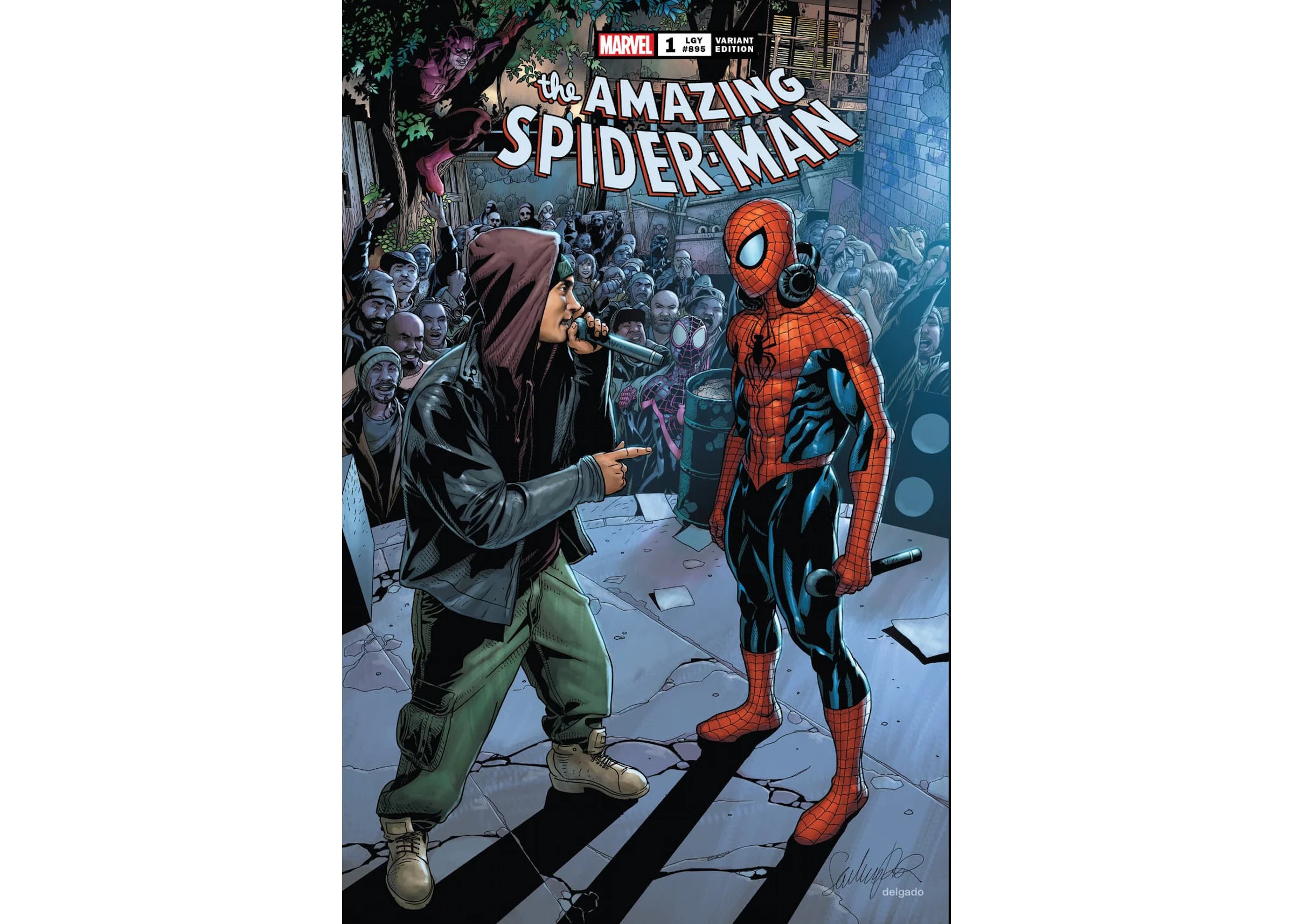 Amazing Spider-Man #1 EMINEM Marvel Comics Hustl. Edition - CGC 9.8