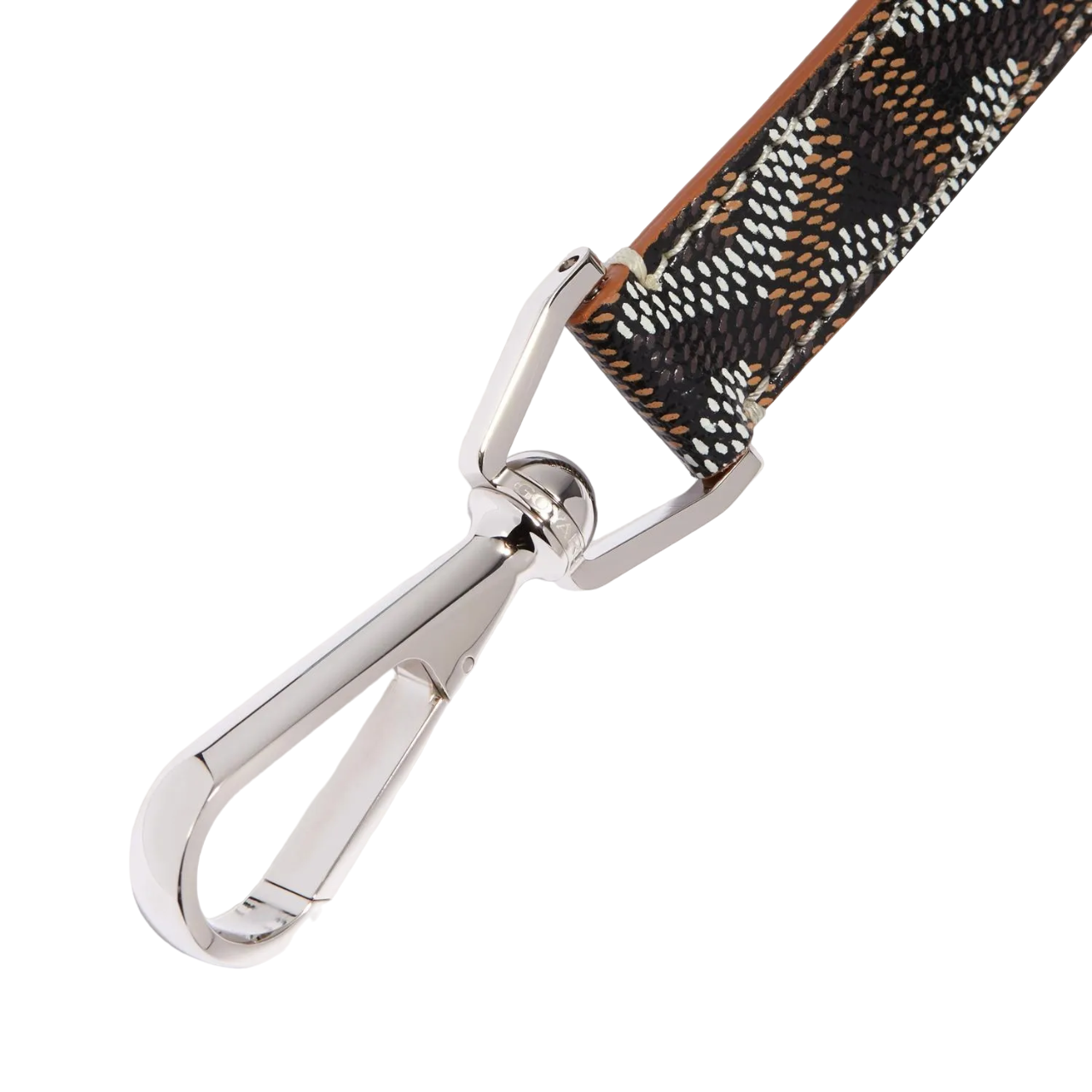 Goyard Mousqueton Key Ring Black & Tan