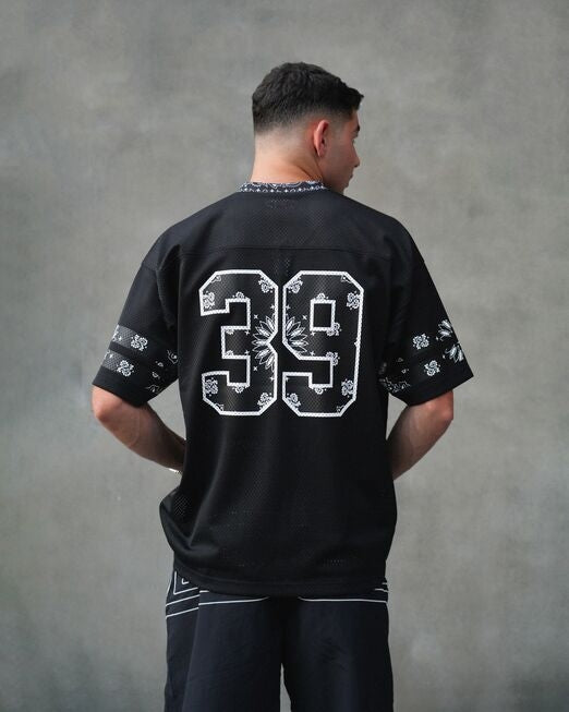 Supreme Bandana Football Jersey Black – 3KICKS