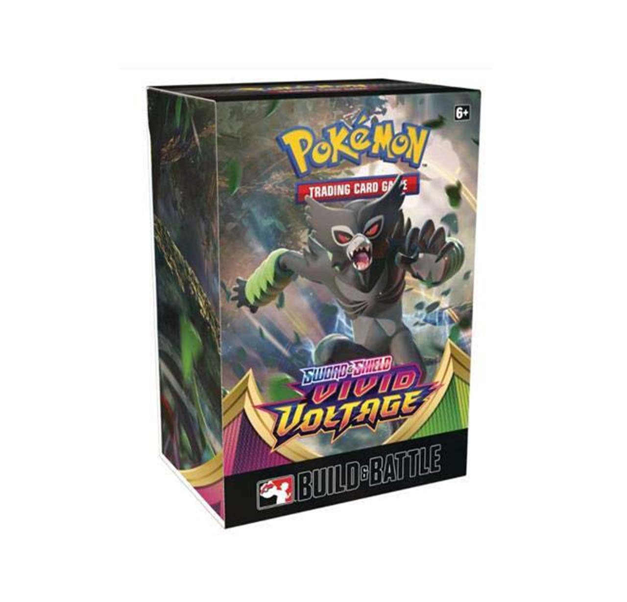 Pokémon TCG Sword & Shield Vivid Voltage Build & Battle Box
