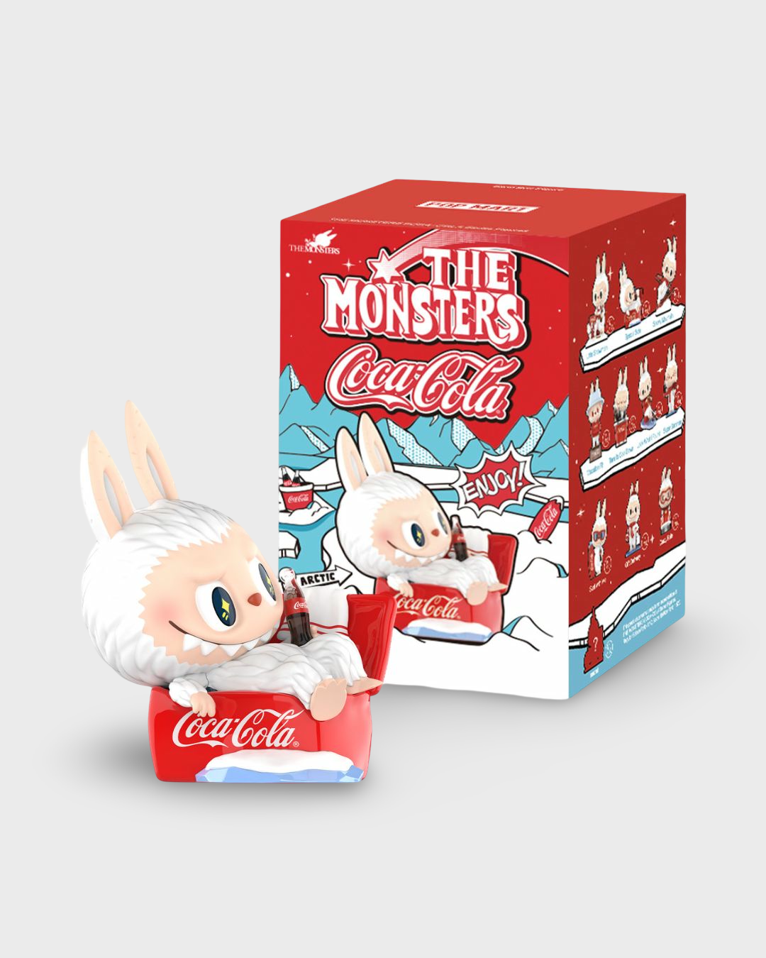 【空箱】Labubu THE MONSTERS CocaCoIa 13箱 Labubu The Monsters Coca-Cola Mystery Pack Pop Mart - ToyWiz