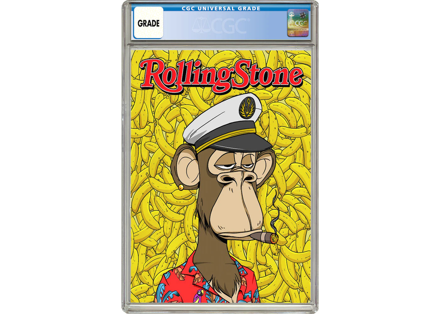 Rolling Stone x Bored Ape Yacht Club. Limited Edition Zine Magazine (Edition of 2500) CGC 9.8