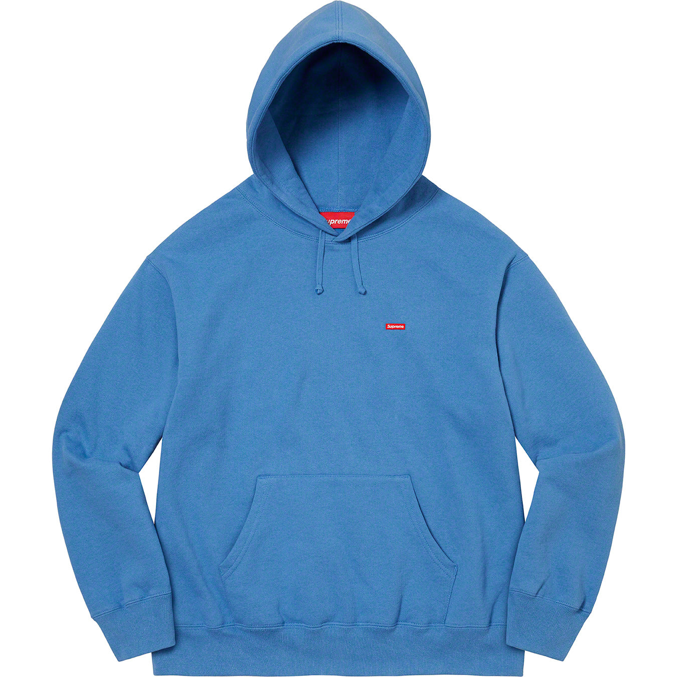 Supreme Small Box Hooded Sweatshirt (Blue)