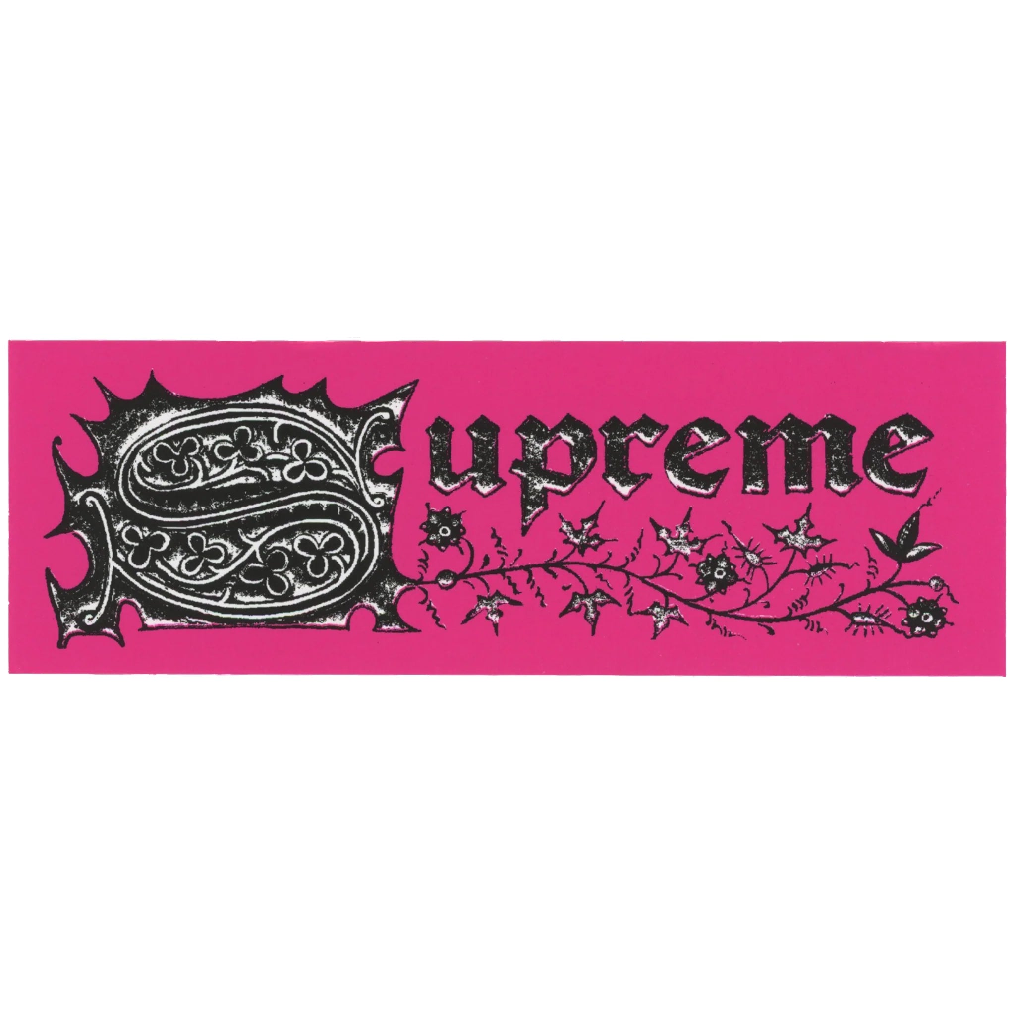 Supreme Pink Saint Sebastian Sticker