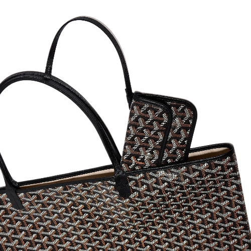 Goyard Saint Louis Tote Bag PM Black