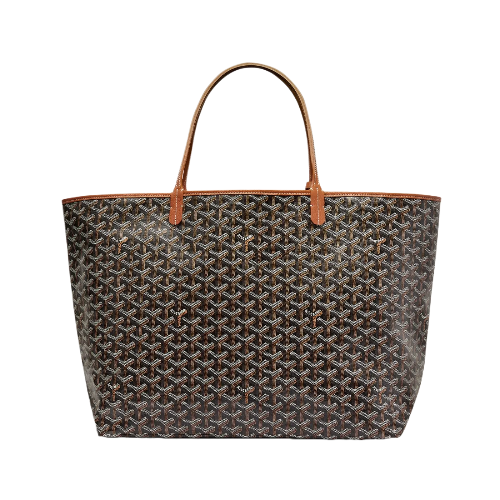 Goyard Saint Louis Tote Bag PM Tan / Black