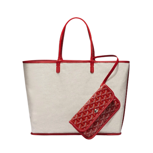 Goyard Saint Louis Tote Bag PM Red