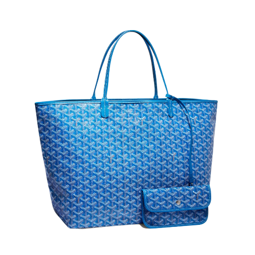 Goyard Saint Louis Bag GM Sky Blue