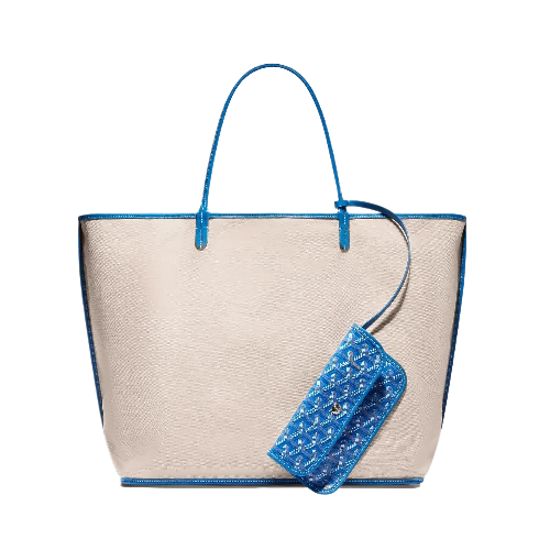 Goyard Saint Louis Tote Bag PM Sky Blue