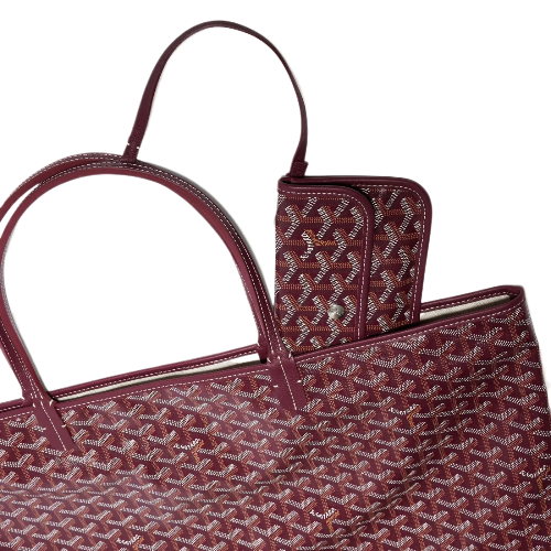 Goyard Saint Louis Bag GM Burgundy