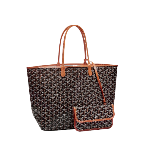 Goyard Saint Louis Tote Bag PM Tan / Black