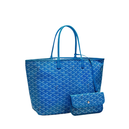 Goyard Saint Louis Tote Bag PM Sky Blue