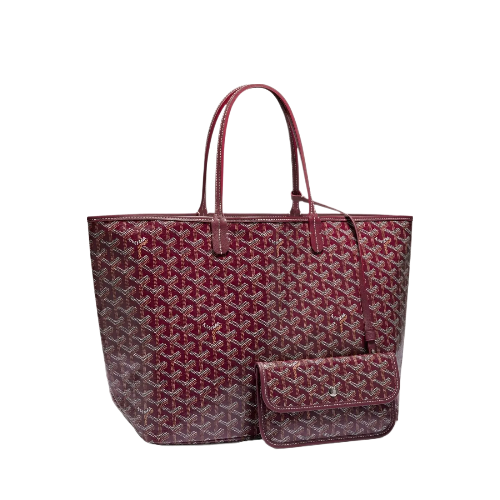 Goyard Saint Louis Tote Bag PM Burgundy