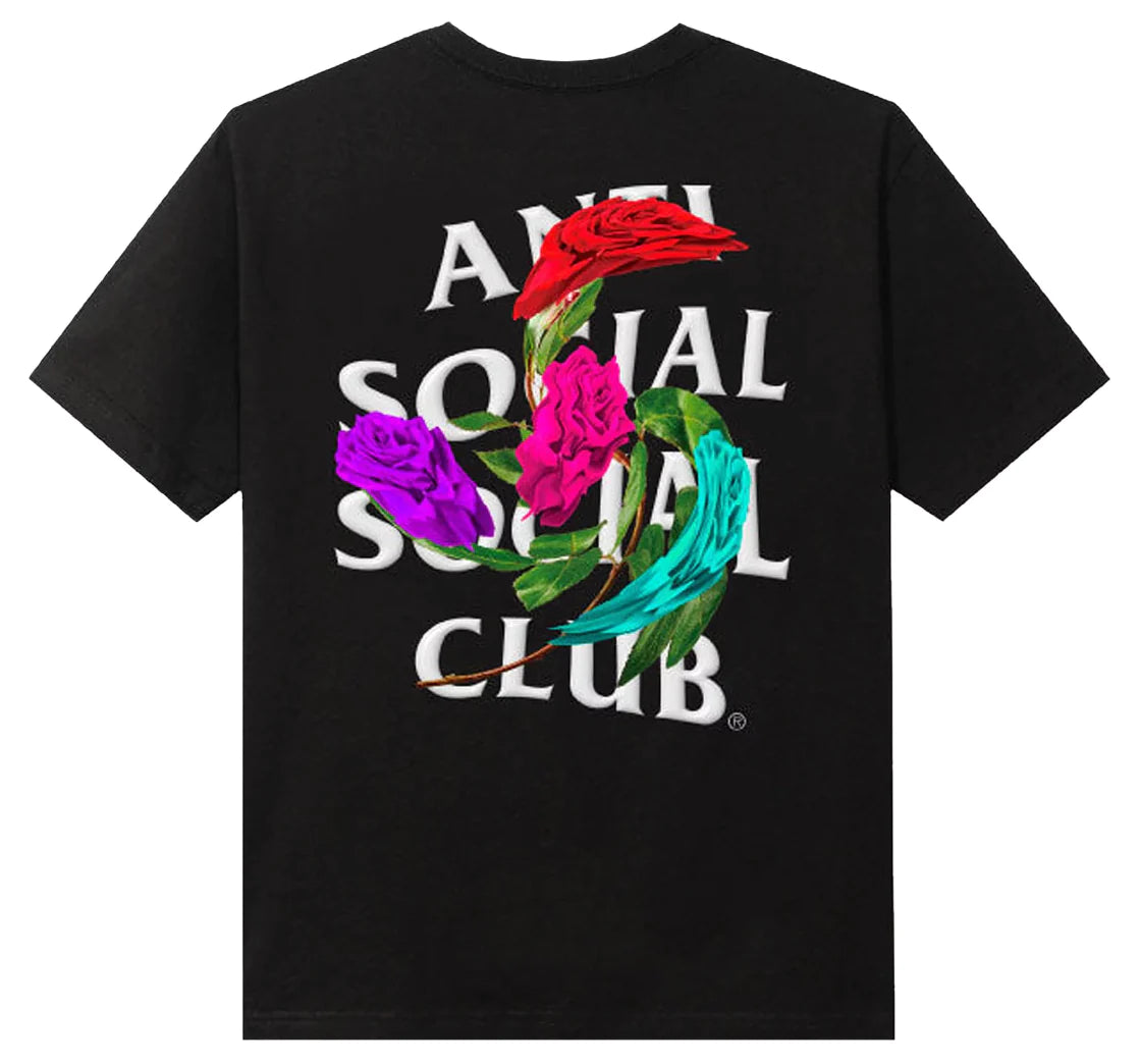 Anti Social Social Club Thorns T-shirt Black