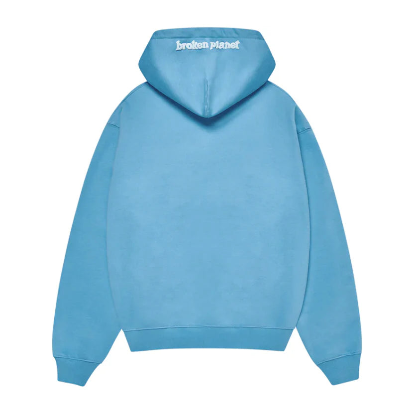 Broken Planet Hoodie Light Blue