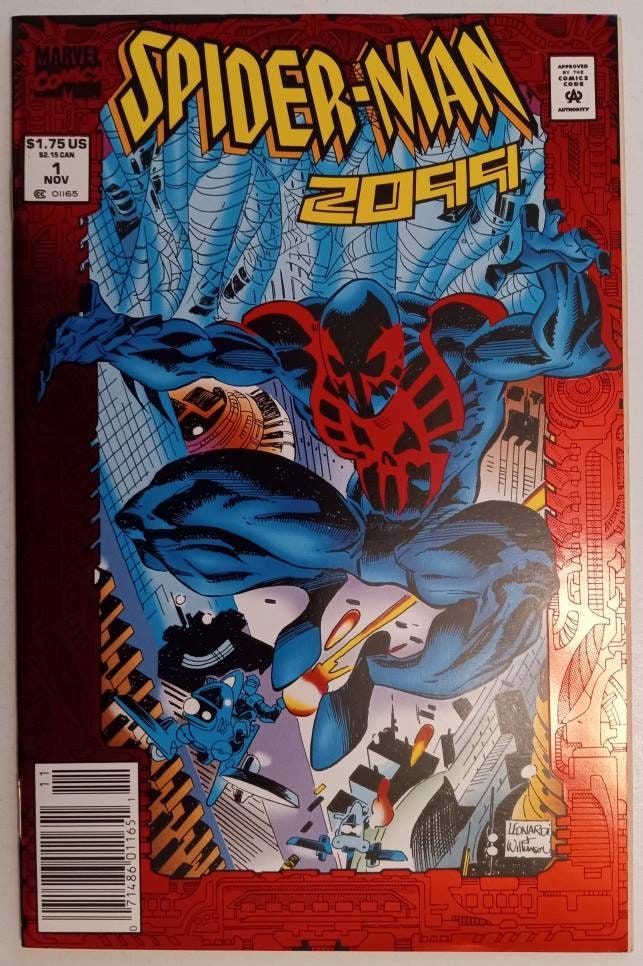 9.6 Marvel Comic Spider Man 2099 #1 Comic Book 11/92