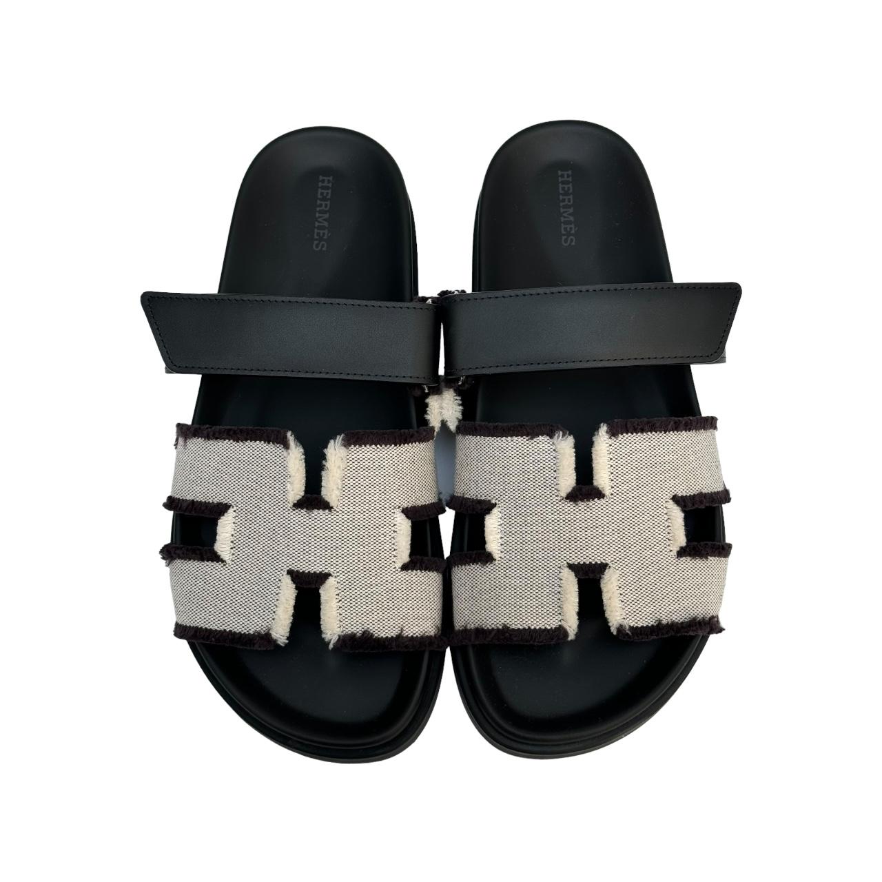 Hermes Chypre Sandal Prunoir/ Noir