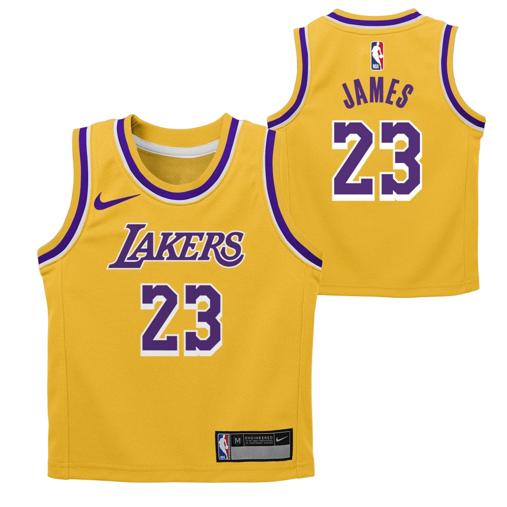 Kids Los Angeles Lakers Lebron James Jersey