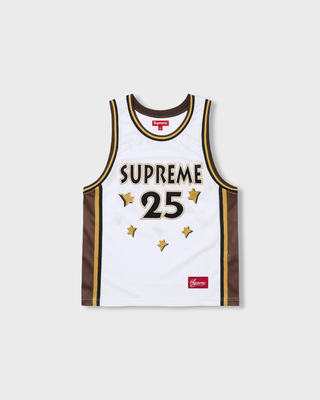 Supreme Star Basketball Jersey Yellow M Supreme White All Star