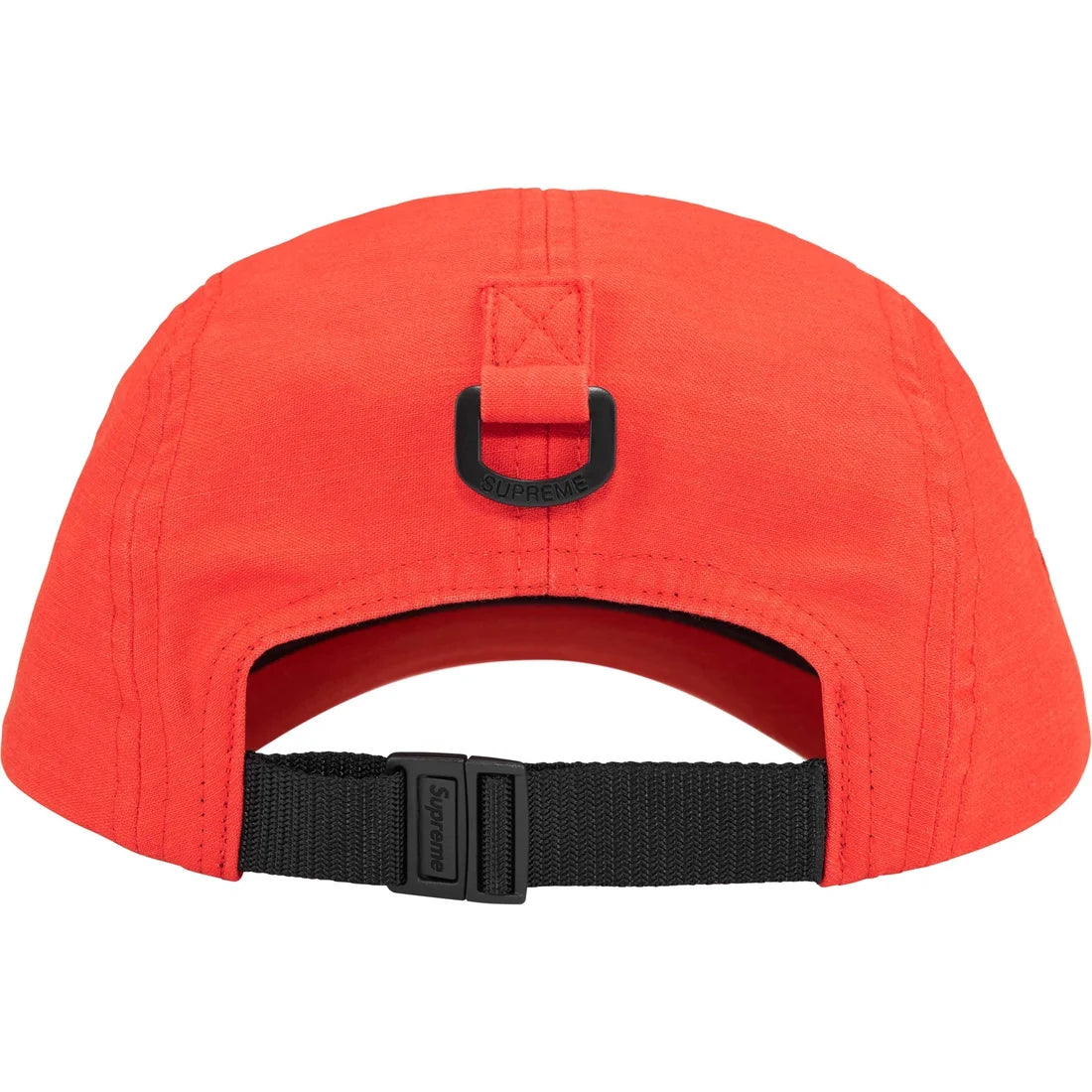 Supreme Arabic Label Camp Cap Dark Orange