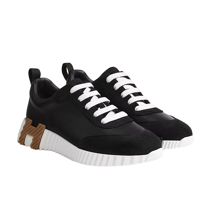 Hermes Bouncing sneaker Noir/Beige