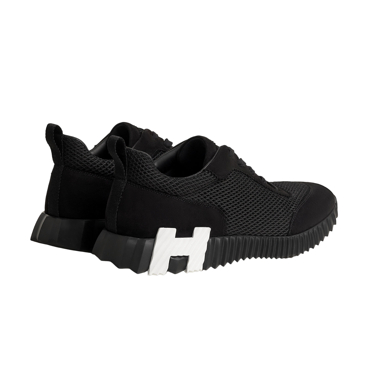 Hermes Bouncing Sneaker Black/Grey