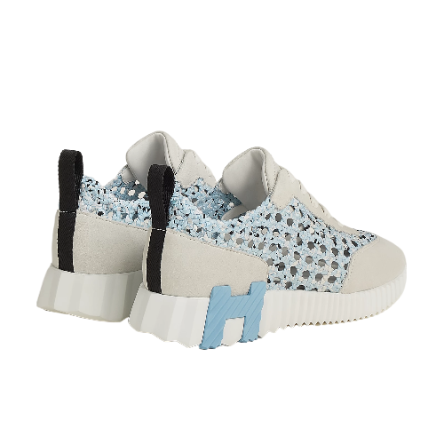 Hermes Bouncing Sneaker Bleu Clair / Blanc