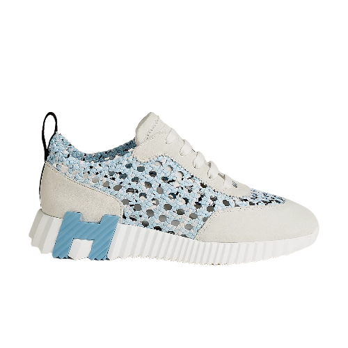 Hermes Bouncing Sneaker Bleu Clair / Blanc