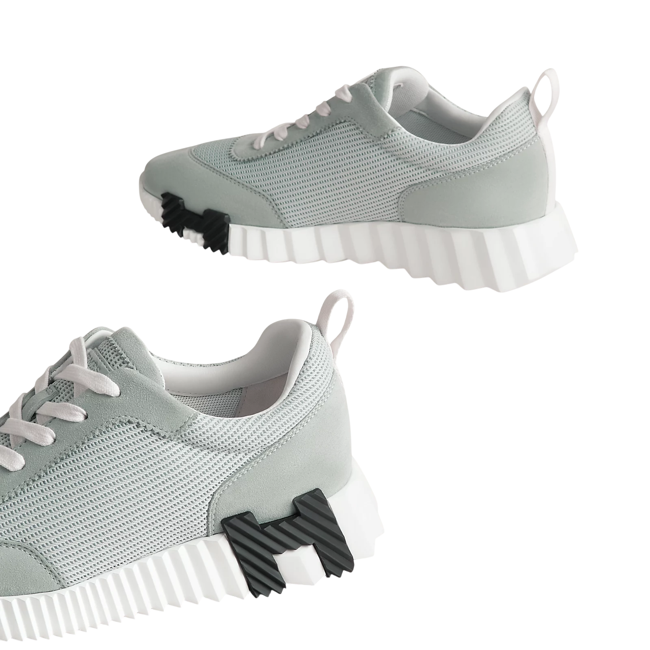 【爽やか可愛い /Gris nuage】HERMES スニーカー キッド 爽やか可愛い /Gris nuage】HERMES スニーカー キッド スニーカー