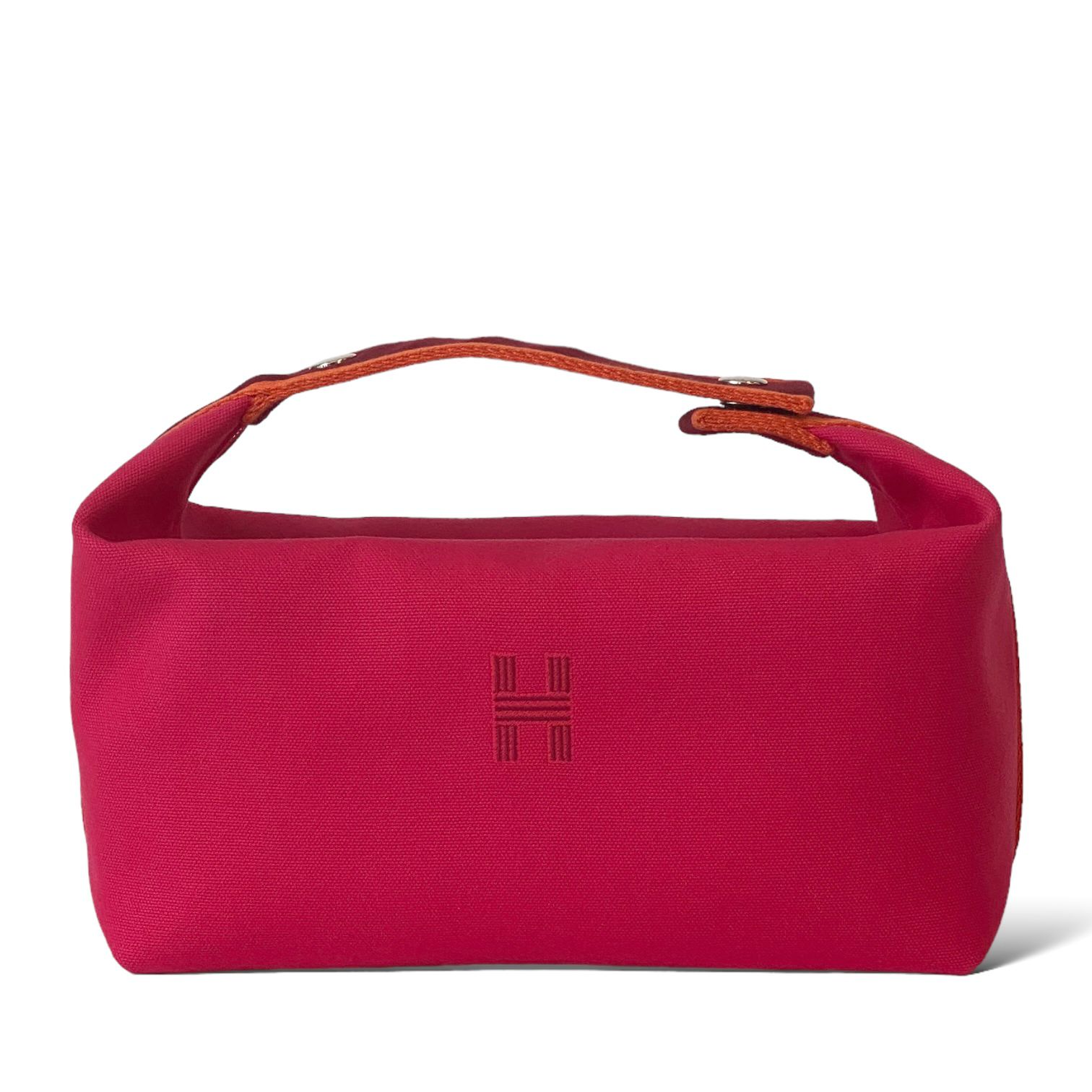 Hermes Bride A Brac H Natte Large Model Case  Pink