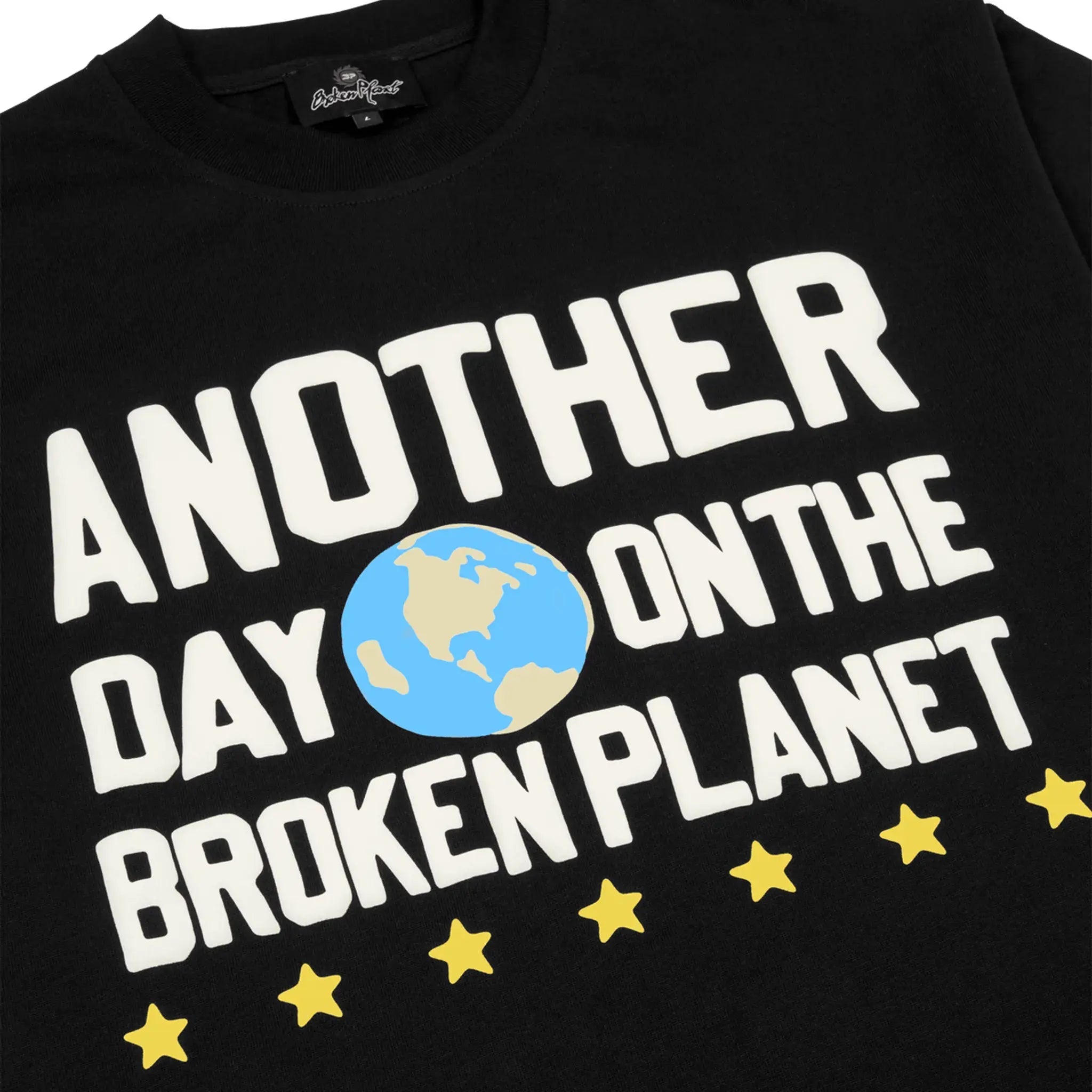 Broken Planet T-Shirt 'Another Day' - Midnight Black