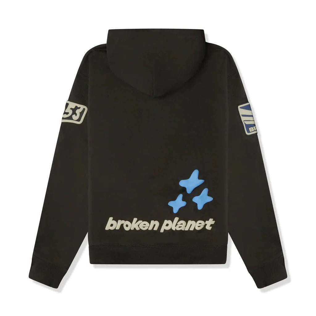 Broken Planet Escape To The Future Hoodie Soot Black