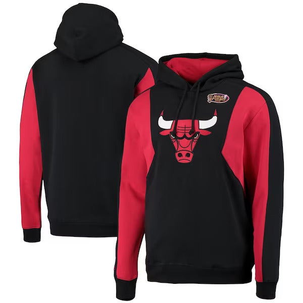 Chicago Bulls Colour Block Hoodie 2.0 By Mitchell & Ness