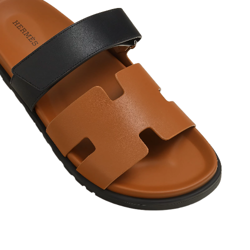 Hermes Chypre Sandal Naturel / Noir