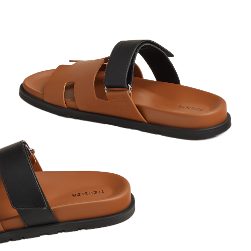 Hermes Chypre Sandal Naturel / Noir