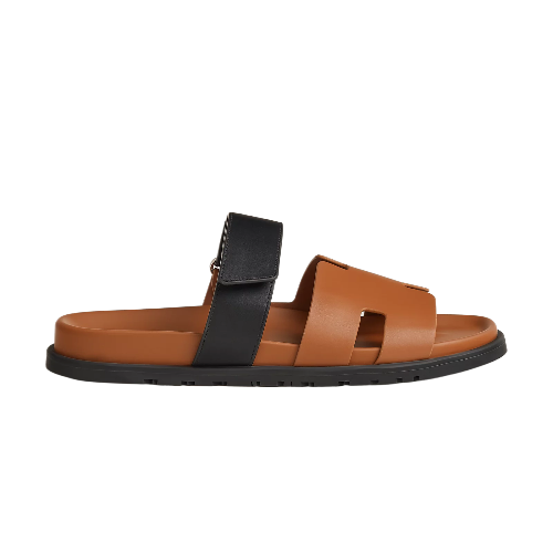 Hermes Chypre Sandal Naturel / Noir