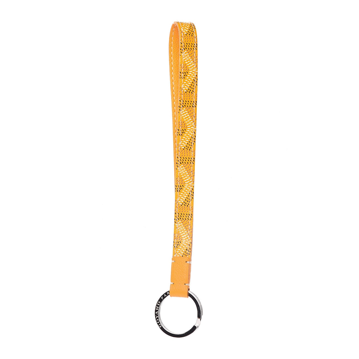 Goyard Sesame Key Ring “Yellow”