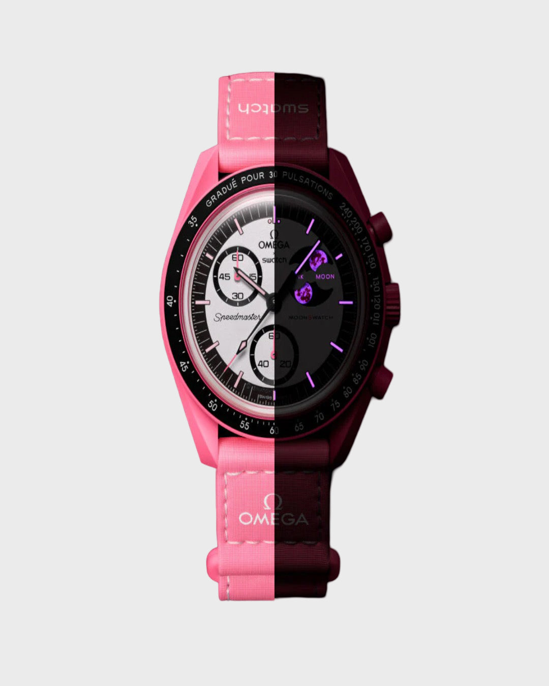 Omega X Swatch Bioceramic MoonSwatch Mission To The Pink