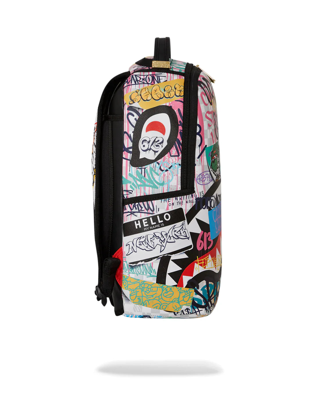 Sprayground Sharks in Paris the Rizz Backpack (Cream)