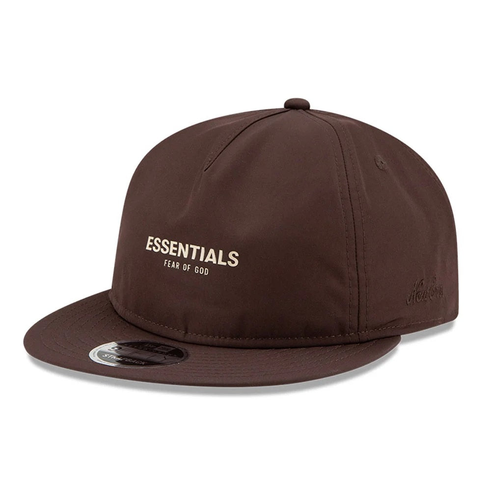 Fear Of God Essentials  9FIFTY Strap Back Brown