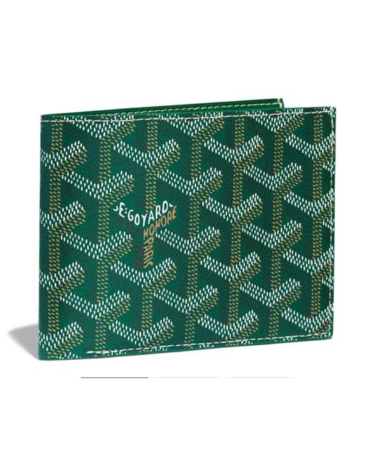 Goyard Victoire Wallet Green