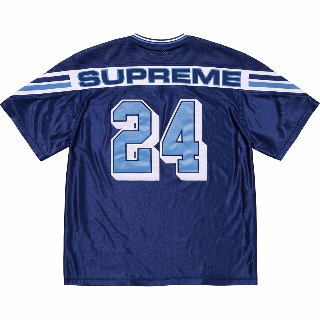 Supreme Jacquard Rib Football Jersey Navy