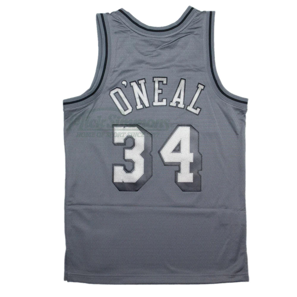 Mitchell & Ness Los Angeles Lakers Shaquille O'Neal 34 METAL Hardwood Classics Swingman Jersey