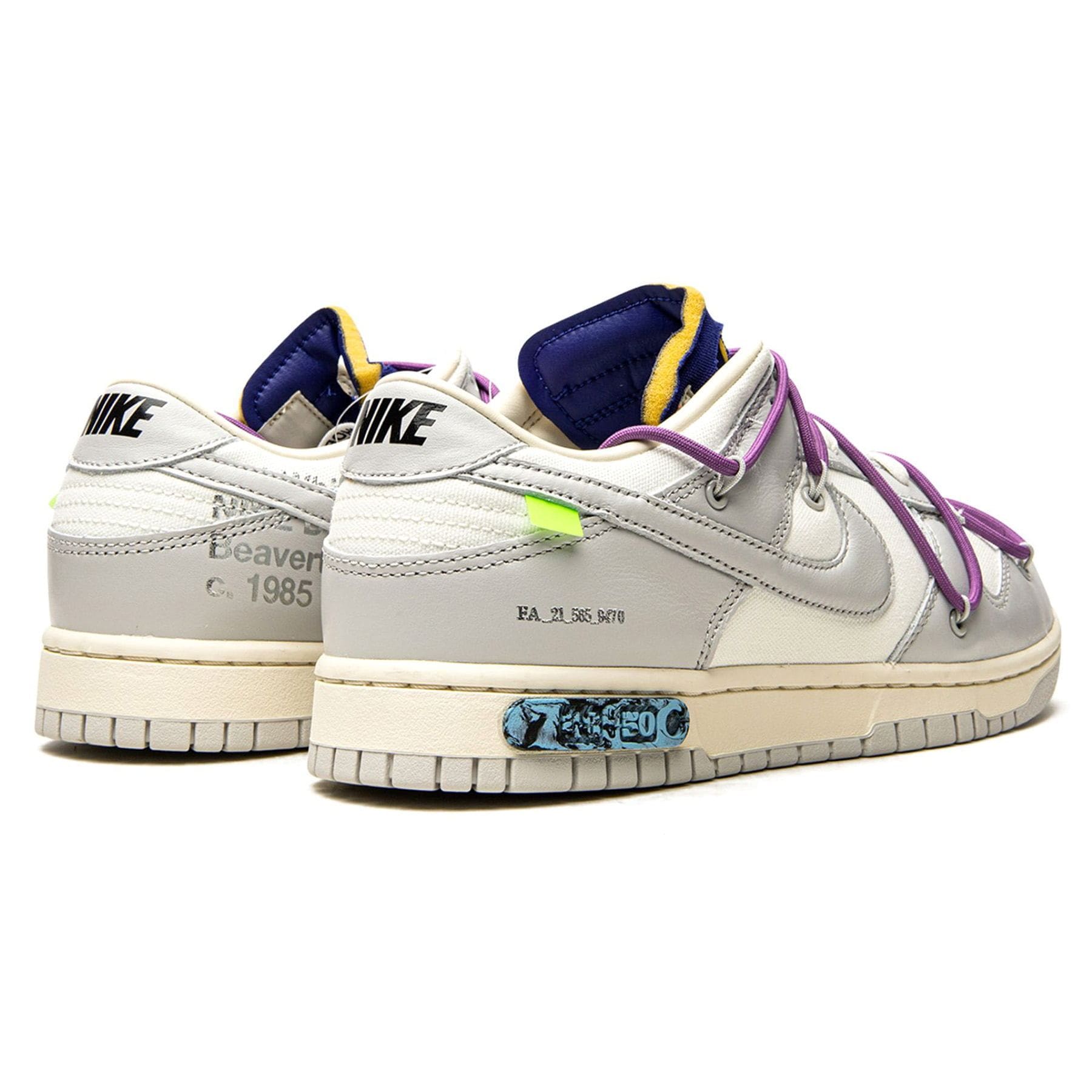Off White x Nike Dunk Low Lot 48/50