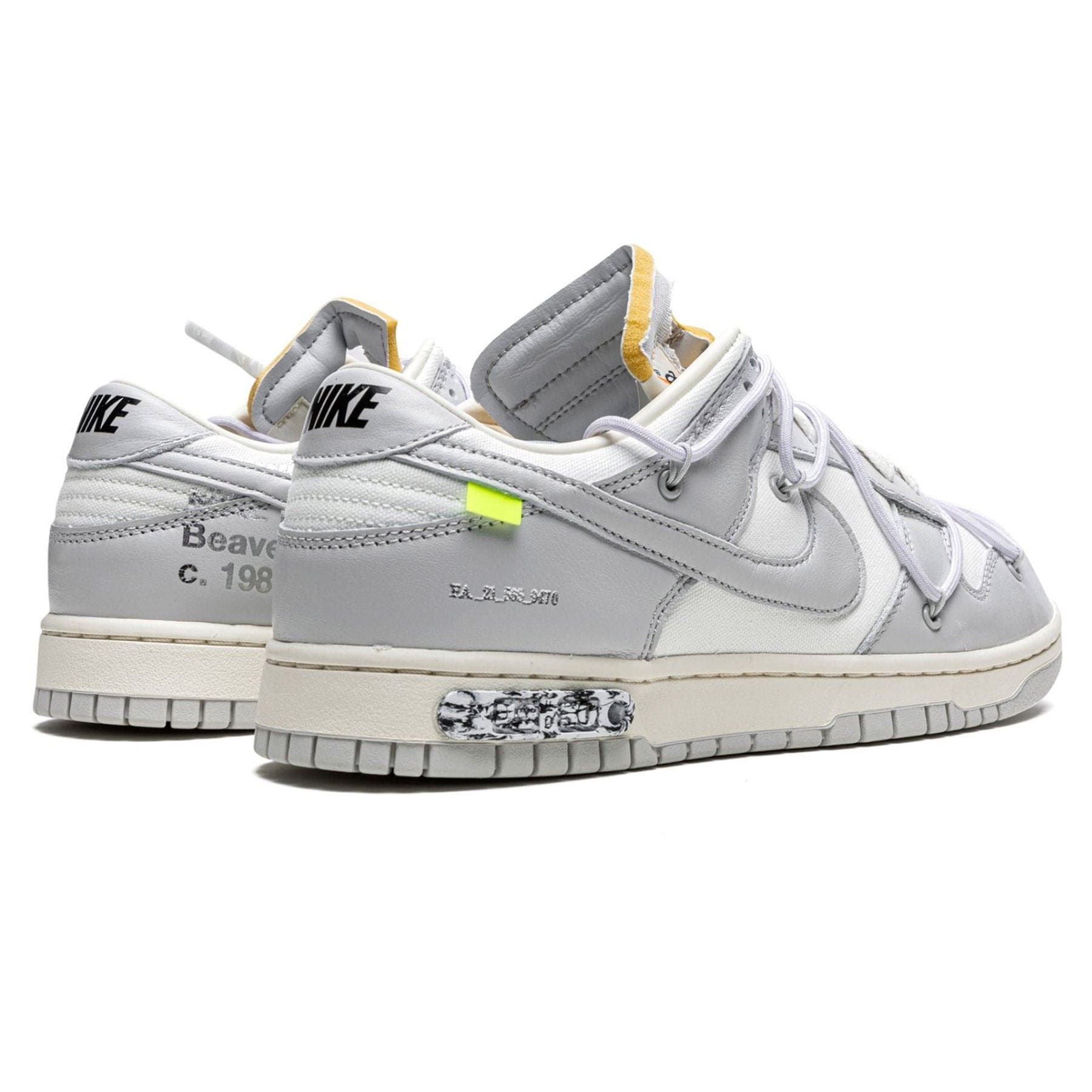Off White x Nike Dunk Low Lot 49/50