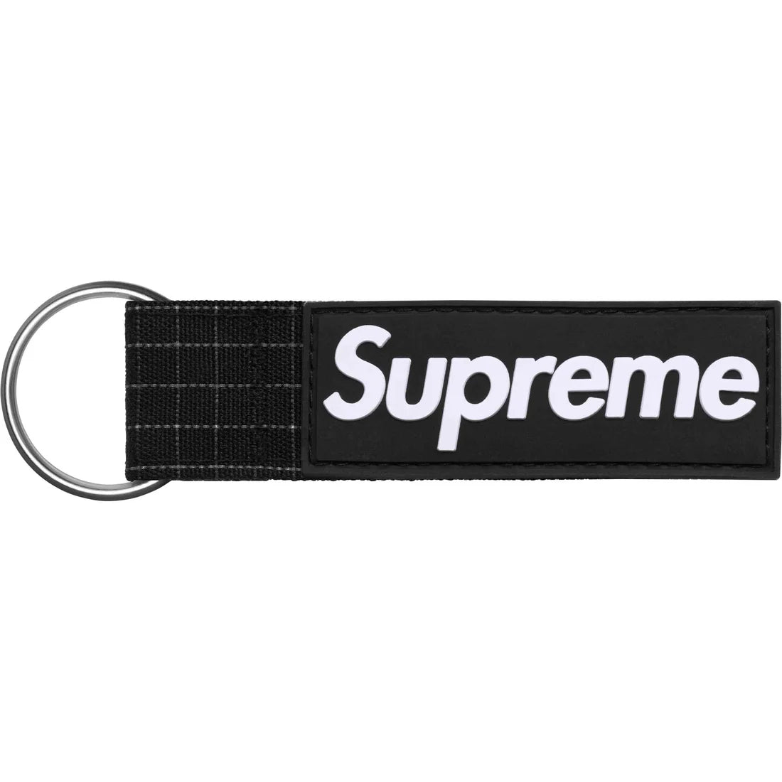 Supreme Ripstop Keychain Black